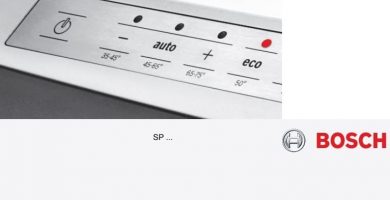 Manual Dishwasher Bosch Silence Plus SPV40E10EU PDF.