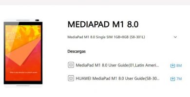 User Manual Huawei MediaPad M1 English PDF.