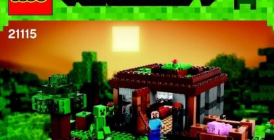 "The First Night" Lego Minecraft