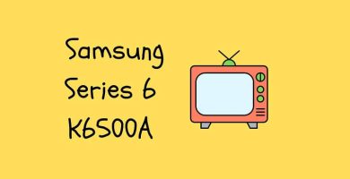 Samsung Series 6 K6500A