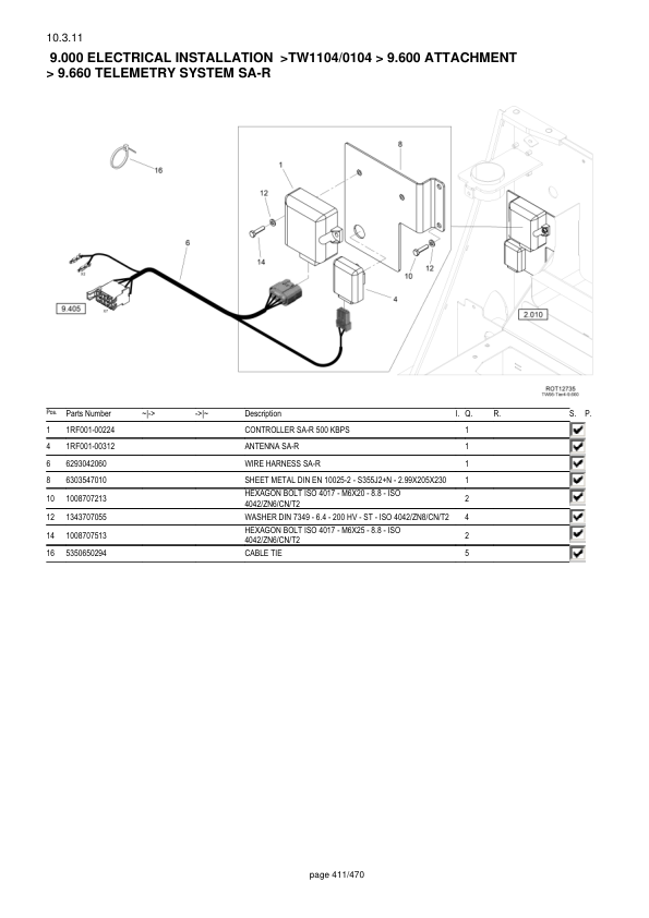 002 yanmar wheeled excavator b110w parts catalog cpb68enma00200 eu v2 2021 410