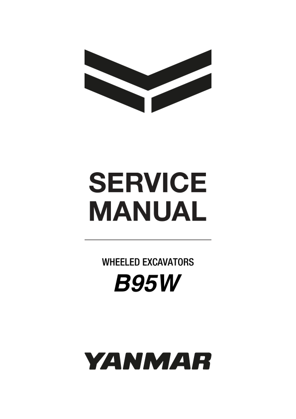 014 yanmar wheeled excavator b95w stage 5 service manual mmc30enma00100 2022 1