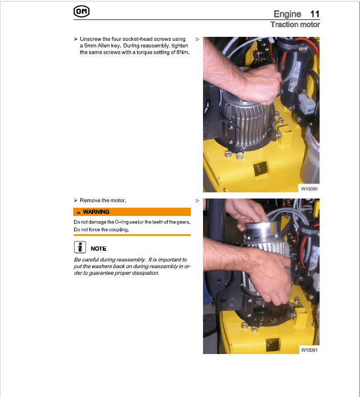OM PIMESPO TL Series 4520 , CL Series 4521 and Series 4559 Workshop Repair Manual