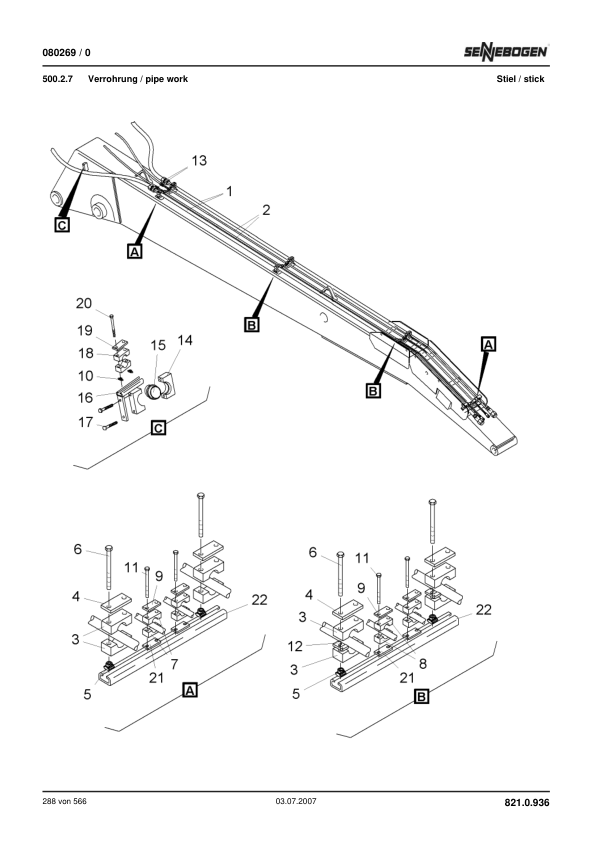 821 0 936 parts 287