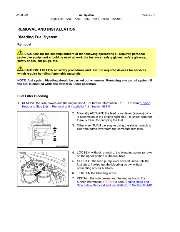 a650 repair manual 412