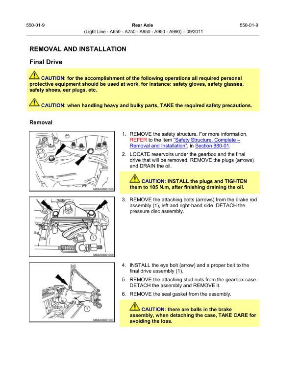 a650 repair manual 814