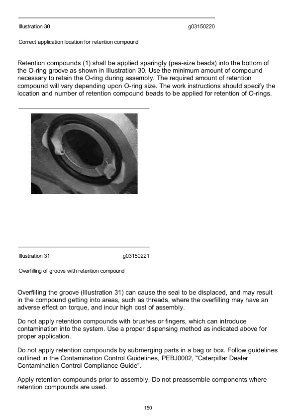 caterpillar cat 3126 reman engine service repair manual rzs00001 and up 149