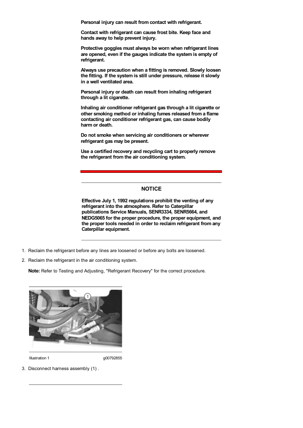 caterpillar cat 3126b engine machine service repair manual 5gg00001 and up 229
