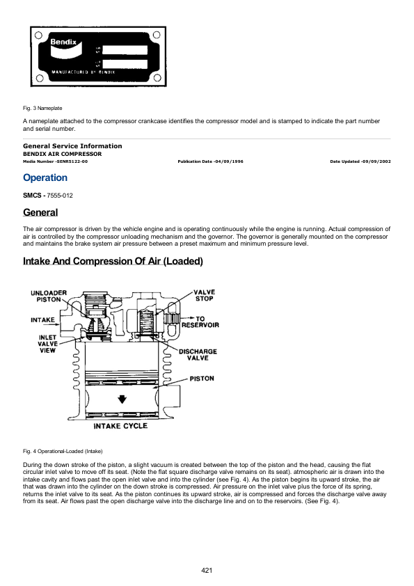 caterpillar cat 3126b truck engine service repair manual 1aj00001 and up 420