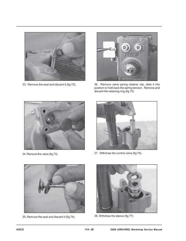 e600 repair manual 320