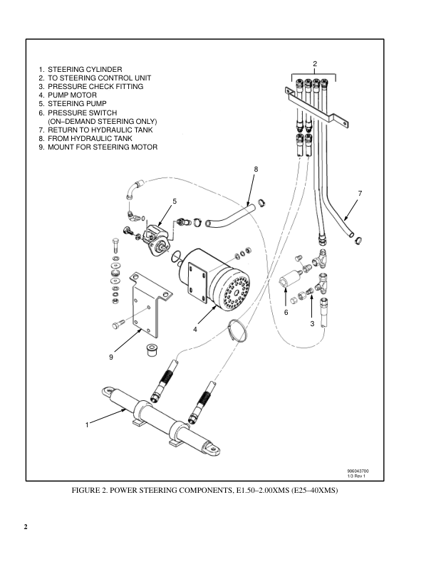 hyster a1 00xl a1 25xl a1 50xl forklift truck a203 series service repair manual eu 1