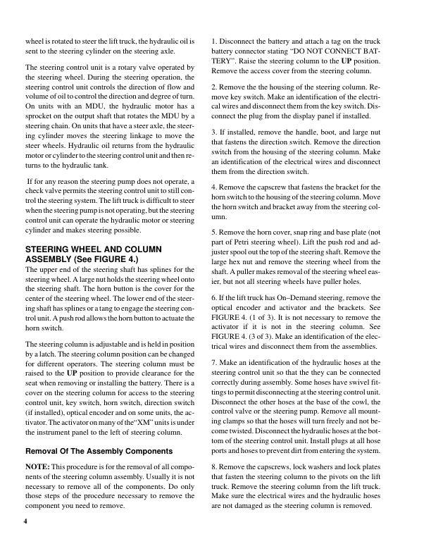 hyster a1 00xl a1 25xl a1 50xl forklift truck a203 series service repair manual eu 3