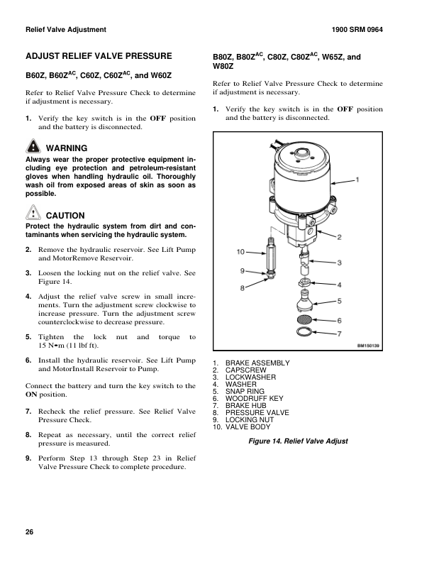 hyster b60zac pallet truck b230 series repair manual 29