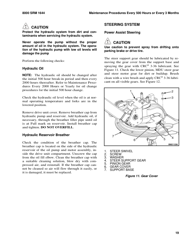 hyster b60zac pallet truck c230 series repair manual 22