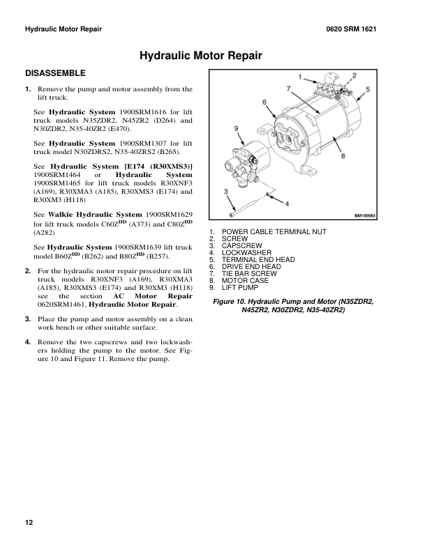 hyster b60zhd b80zhd pallet truck b262 series repair manual 15