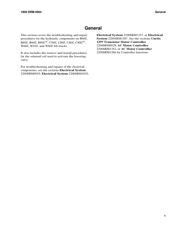 hyster b80zac pallet truck b233 series repair manual 4