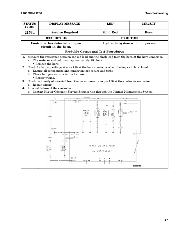 hyster b80zhd pallet truck a257 series repair manual 60