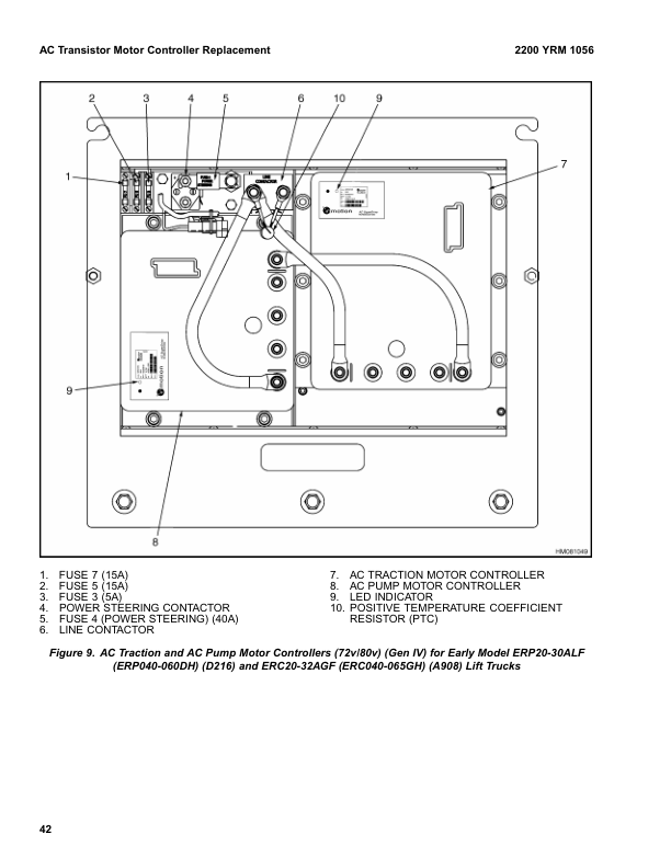 yale erc030ah erc040ah forklift b814 service repair manual 46