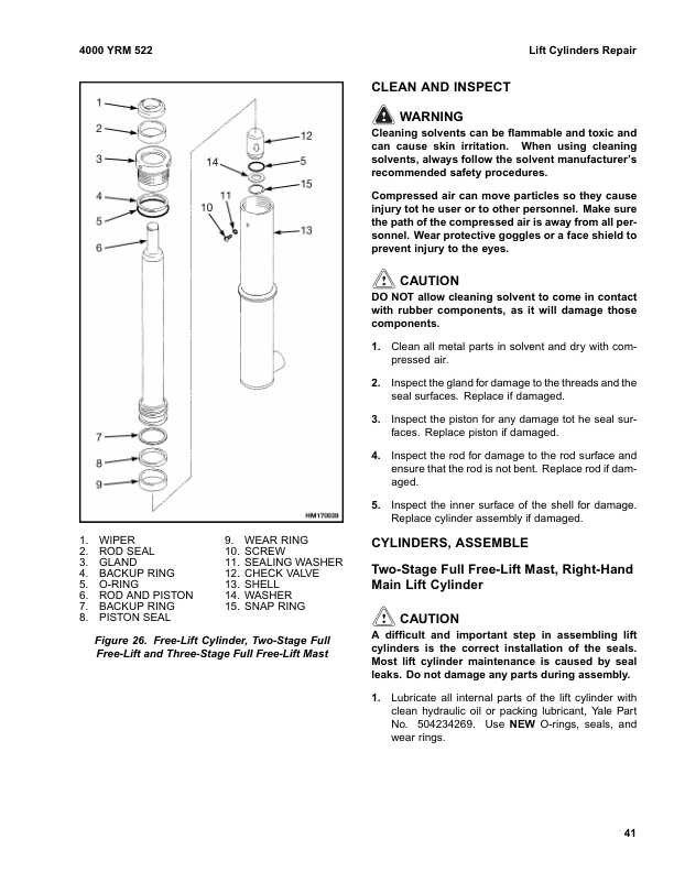 yale erp030tgn erp035tgn erp040tgn forklift e807 series repair manual 45