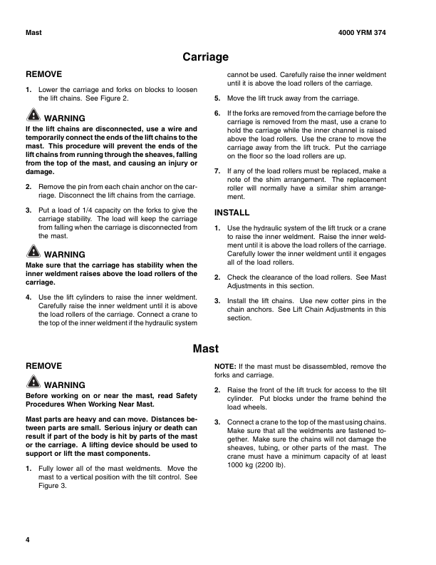 yale erp10rcf erp12rcf erp15rcf forklift a888 service repair manual 8