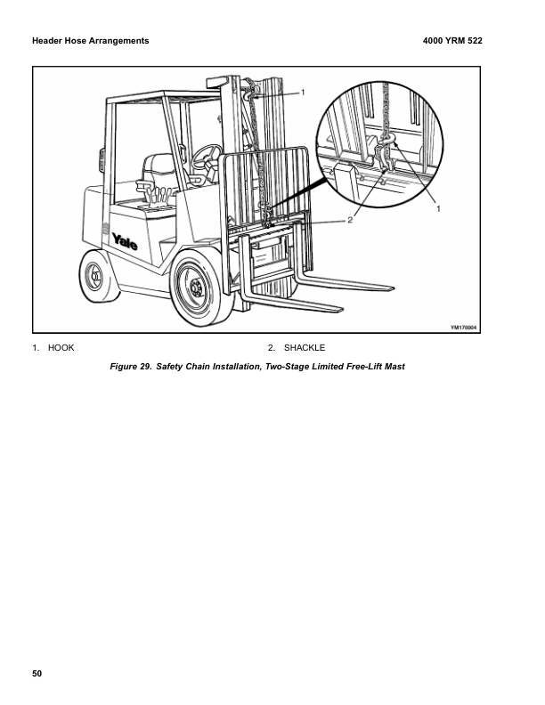 yale erp20alf erp25alf erp30alf electric forklift b216 service repair manual 54