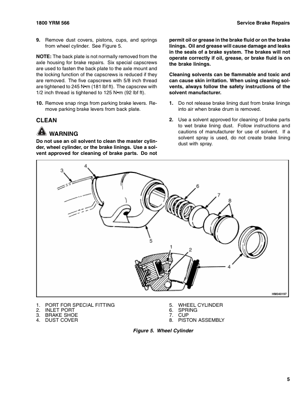 yale erp20alf erp25alf erp30alf forklift d216 series repair manual 9