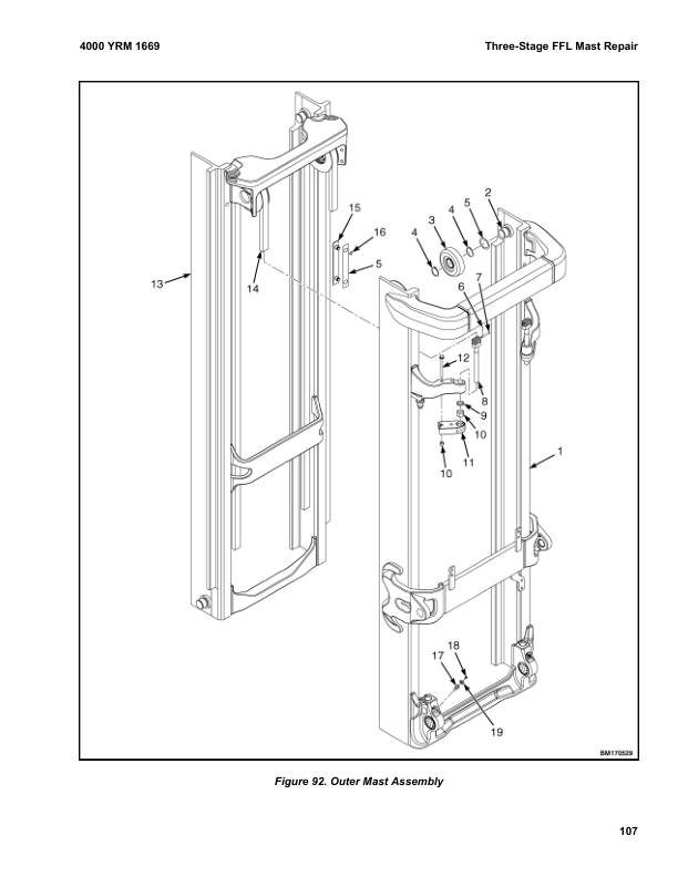 yale erp22vl erp25vl erp30vl erp35vl electric pallet truck a976 service repair manual 113