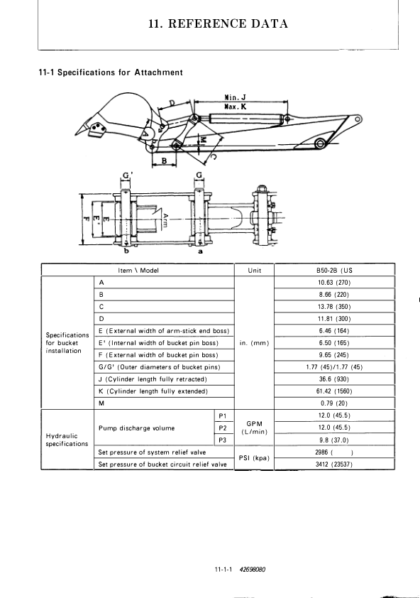 yanmar crawler excavators b50 2b b50 2bus service manual 424