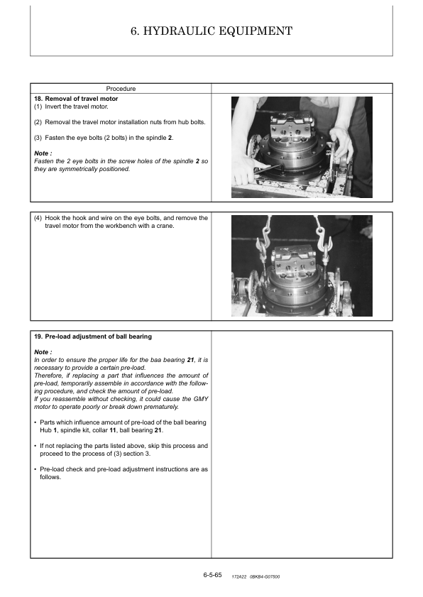yanmar crawler excavators b7 5 b7 5a service manuals en pdf 480