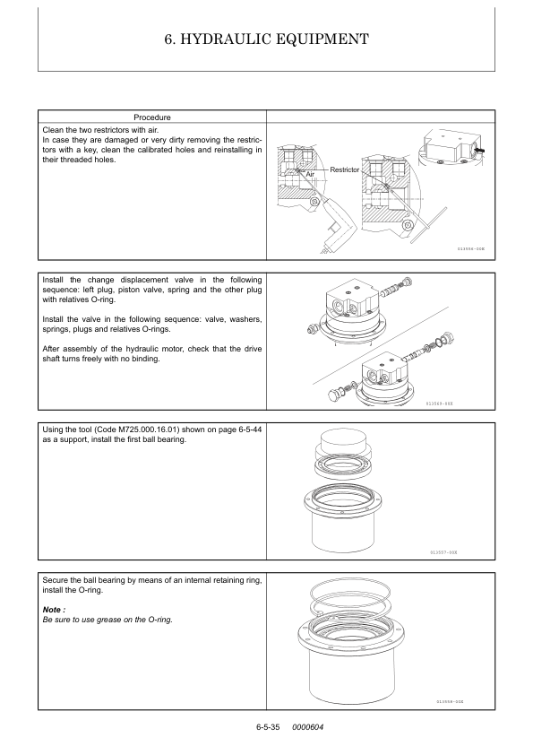 yanmar crawler excavators sv15 sv17ex service manuals en pdf 203