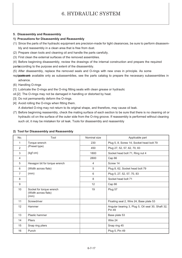yanmar crawler excavators sv26 service manuals en pdf 431