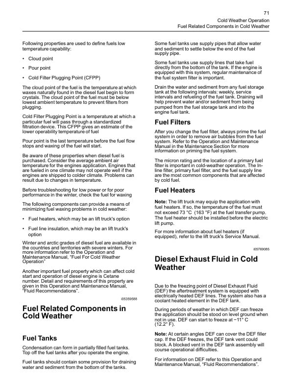 Caterpillar 1204F Diesel Engine Operation and Maintenance Manual Service Manual 99799-67105-2