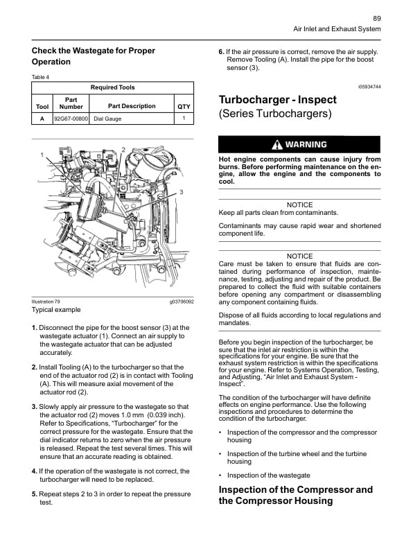 Caterpillar 1204F Diesel Engine Systems Operation Testing and Adjusting Service Manual 99799-67103-3
