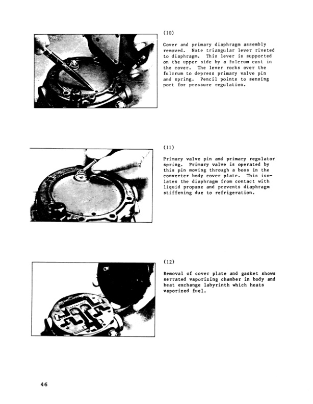 Caterpillar 1.4 Liter (4G33) to 3.0 Liter (6G72) LP Gas Supplement Service Manual SENB8531-4