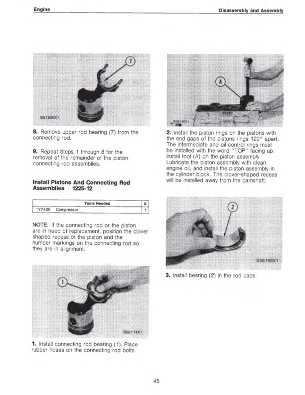 Caterpillar 2.5 Liter (XD3P) Diesel Engine Disassembly and Assembly SENB8271-3