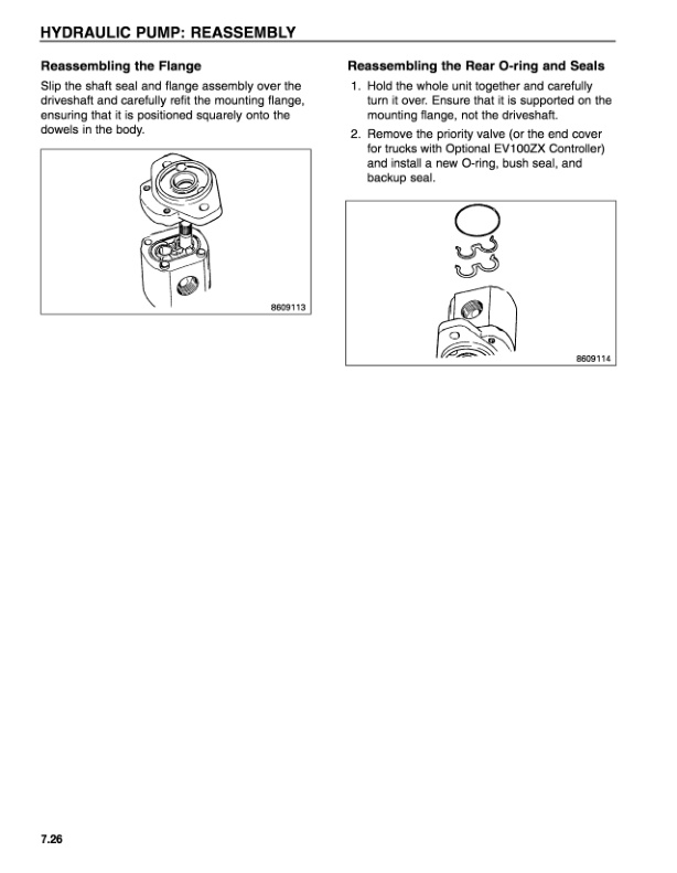 Caterpillar 2EC15-30 Chassis and Mast Service Manual 99759-80100-2