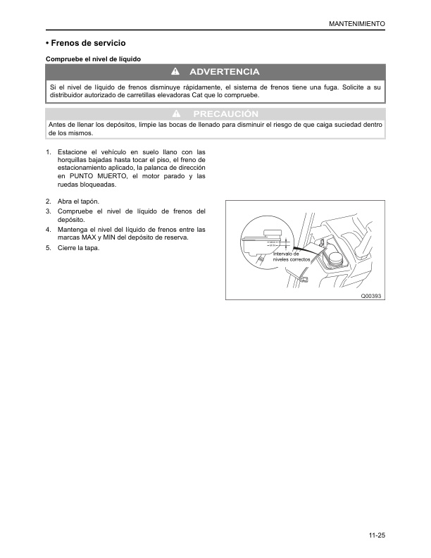 Caterpillar 2P3000 to 2PD7000, GP15NM-35NM Operation and Maintenance Manual 99710-8MH00 5 Caterpillar 2P3000 to 2PD7000, GP15NM-35NM Operation and Maintenance Manual 99710-8MH00 - Image 5