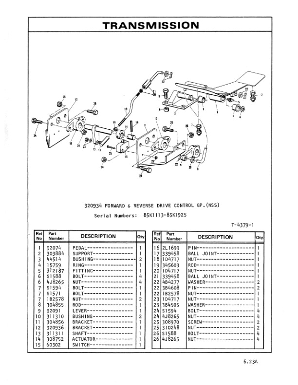 Caterpillar 422S Lift Truck Parts Manual UEG1510S-2