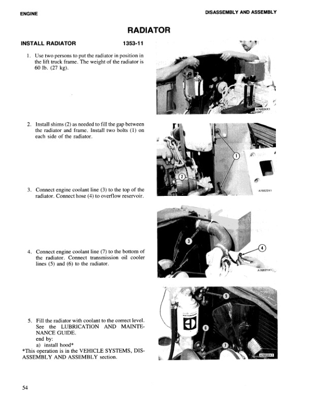 Caterpillar 4.236 Gasoline Engine Disassembly and Assembly SENB8097-2