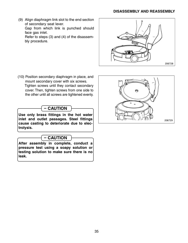 Caterpillar 4G15, 4G63, 4G64, 6G72 Engine Service Manual 99719-34130-3