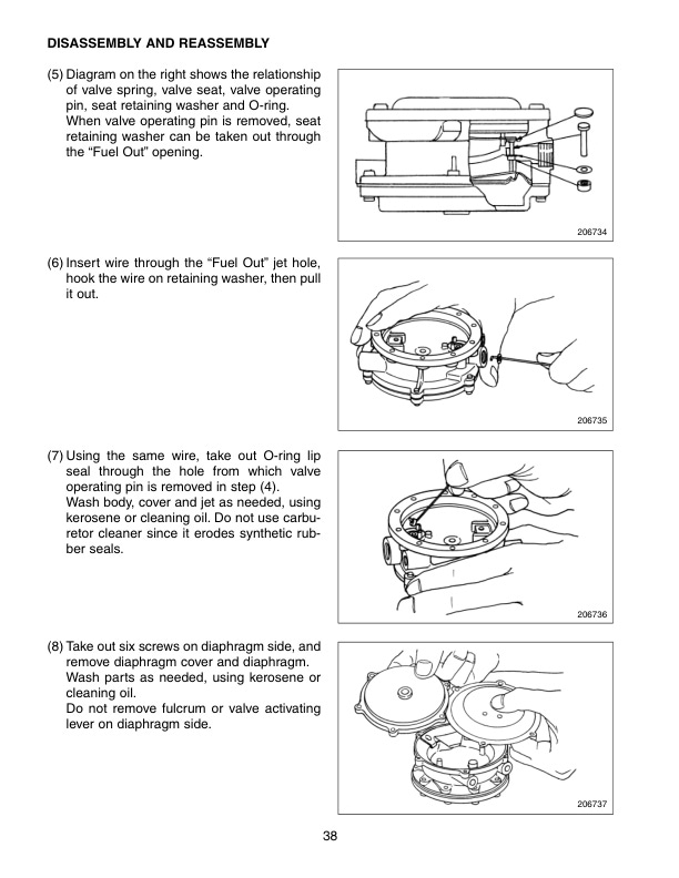 Caterpillar 4G15, 4G63, 4G64, 6G72 Engine Service Manual 99719-34130-4