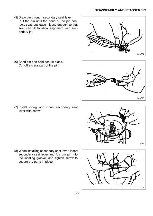 Caterpillar 4G63, 4G64, 6G72 Liquefied Petroleum Gas Supplement Service Manual 99719-84130-3