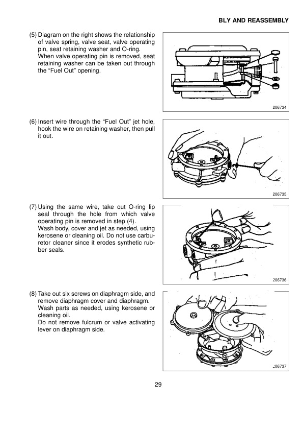 Caterpillar 4G63, 4G64, 6G72 Liquefied Petroleum Gas Supplement Service Manual 99719-84130-4