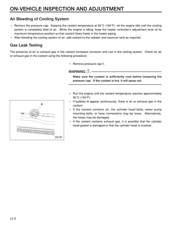 Caterpillar 6D16 Diesel Engine Service Manual 99709-68120-3