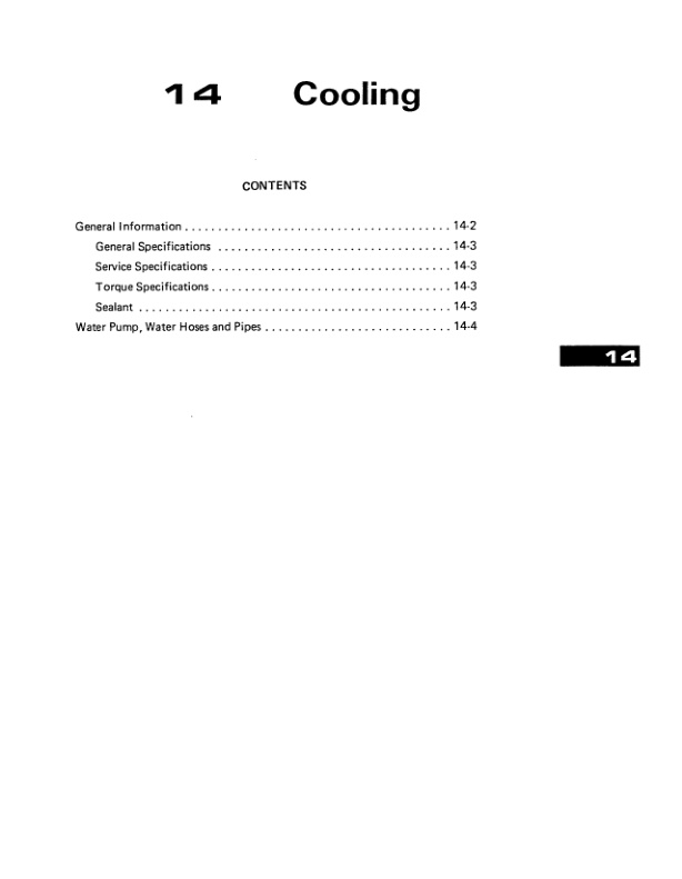 Caterpillar 6G72 Gasoline Engine Service Manual 99739-84110-3