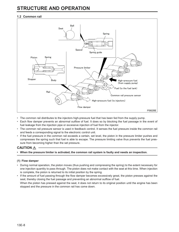 Caterpillar 6M60-TL Diesel Engine Service Manual 99709-61100-2