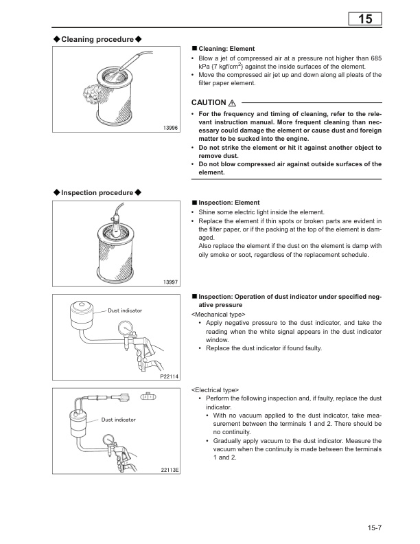 Caterpillar 6M60-TL Diesel Engine Service Manual 99709-61100-4