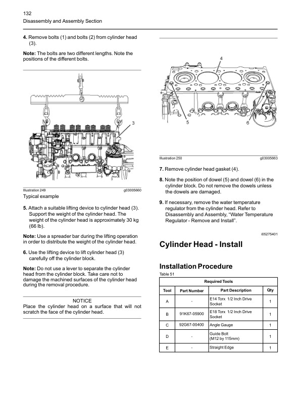 Caterpillar 854 Diesel Engine Disassembly and Assembly Service Manual 99739-69102-3