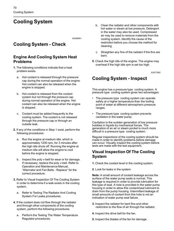 Caterpillar 854 Diesel Engine Systems Operation Testing and Adjusting Service Manual 99739-69103-4