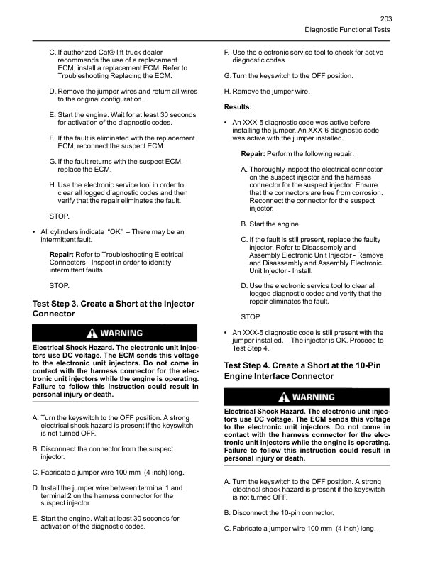 Caterpillar 854 Diesel Engine Troubleshooting Service Manual 99739-69104-4